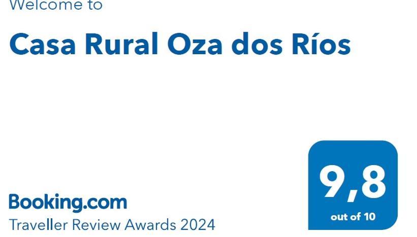 Casa Rural Oza de los Ríos 외부 사진
